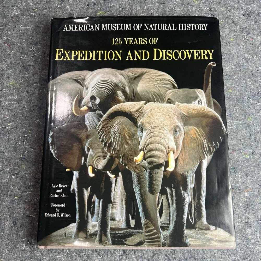 American Museum of Natural History 125 Years Expedition Discovery Hardcover Book